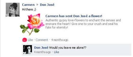 If Carmen and her friends were on Facebook...