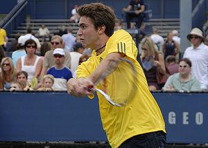 Gilles Simon at 2008 US Open Gilles Simon at 2008 US Open