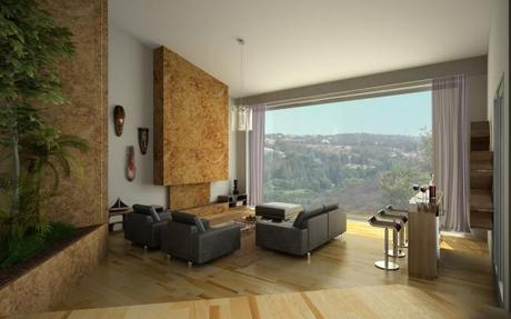 9 Inspiring 3D Living Room Digital Rendering