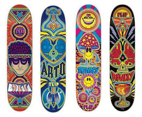 PinkyVision x Flip Skateboards