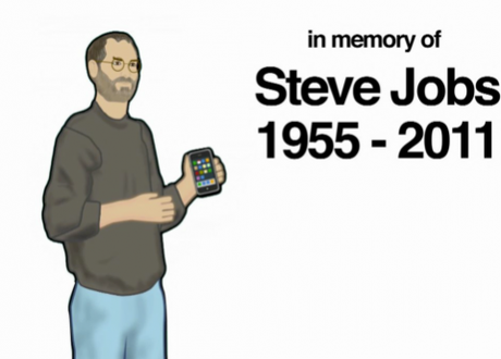 iphone, steve jobs The animated history of the iPhone, a tribute to Steve Jobs