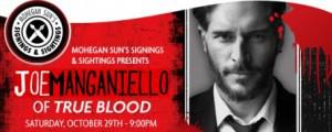 Joe Manganiello Mohegan Sun Updated: True Blood Inspired Halloween Party Listing