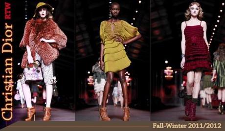 Christian_Dior_Fall_Winter_rtw_2011_2012 Glorious Glowing Gold and Molten Magic Metal Fashion Trends
