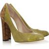 Chloé heel pumps Tuesday Shoesday: Snakeskin