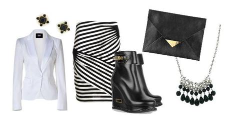 black and white black and white fashion