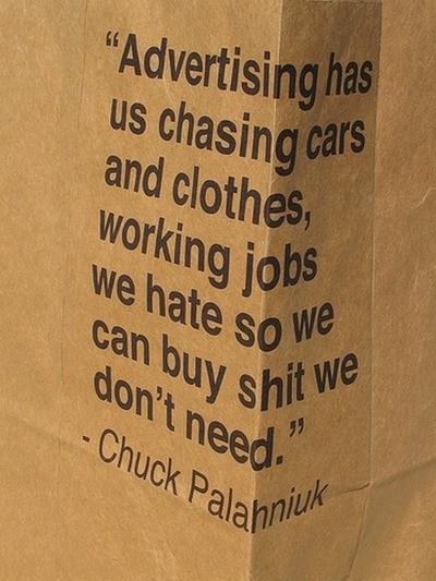 Quote from Chuck Palahniuk