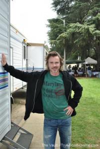Fan Meeting with Sam Trammell on the set of ‘Light of Mine’