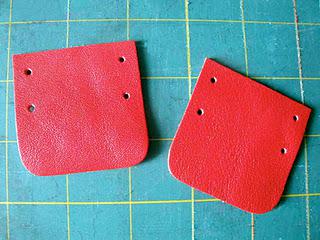 Scrap Leather Snap Cuff Scrap Leather Snap Cuff