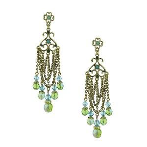 Golden Tapestry Chandelier Earrings (20539) Golden Tapestry Chandelier Earrings