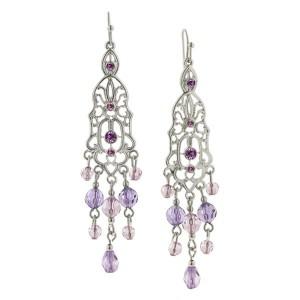 Orchid Hues Cascading Earrings (20513) Orchid Hues Cascading Earrings