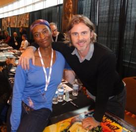 Sam Trammell attends ZomBcon in Seattle