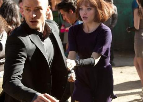IT-246 Justin Timberlake and Amanda Seyfried are on the run, and almost out of time. Time is money in Justin Timberlake-starring In Time