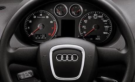 2011 Audi A3 Steering Wheel and Instrument Cluster