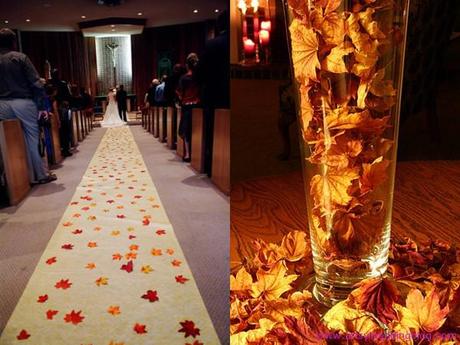 Autumn Leaves Theme- Your Best Choice for an Autumn Wedding!
