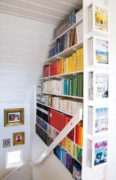 A winter's day refuge: the home library