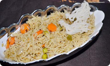 Coriander pulao