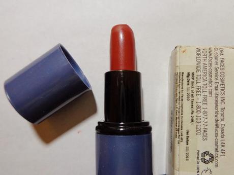Review and Swatches: FACES Cosmetics Lip Color in 11( Natalia) and 330 (Catherine)