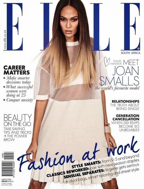 Joan Smalls - ELLE South Africa March 2014