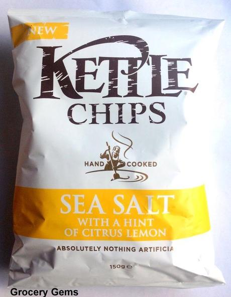 Review: Kettle Chips Sea Salt with a Hint of Citrus Lemon