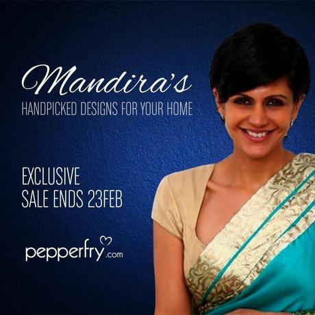 Press Release: Mandira Bedi’s favourites are up for sale on Pepperfry.com!