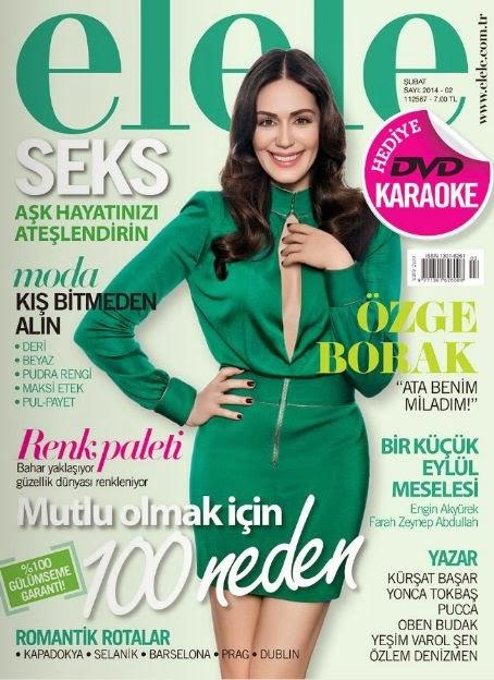 Özge Borak - Elele Magazine Turkey February 2014