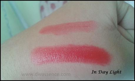Colorbar Creme Touch Lipstick in Twilight Red: Review, Swatch, LOTD