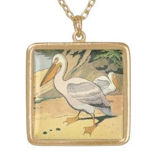 Pelican on the Beach Custom Necklace