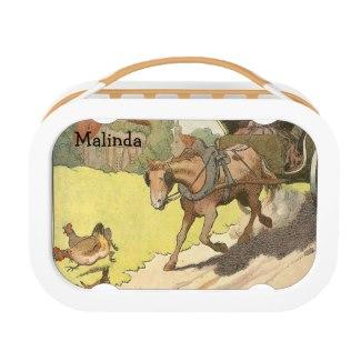 Personalized Storybook Horse Yubo Lunch Box