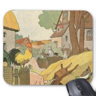 Storybook Farm Aminals Mouse Pads