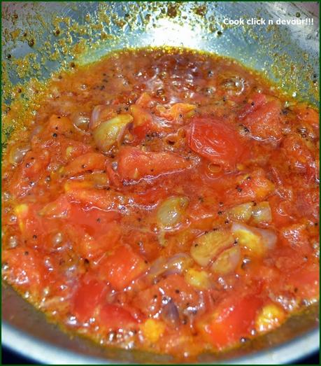 Thakkali kuzhambu(Tomato stew)