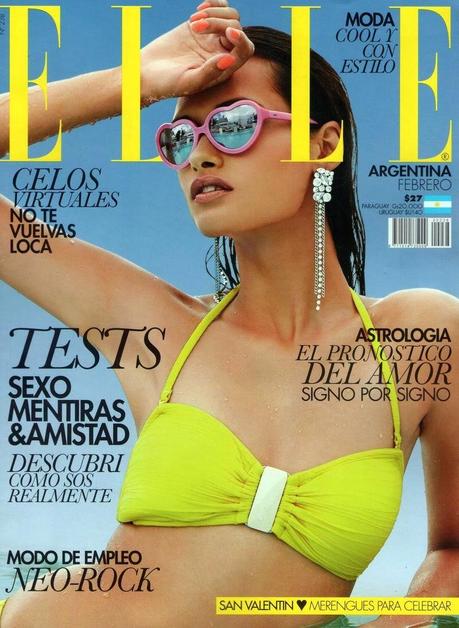 Gizele Oliveira by Michael David Adams for ELLE Argentina February 2014 Gizele Oliveira by Michael David Adams for ELLE Argentina February 2014