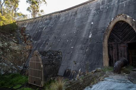 lower stony creek dam wall