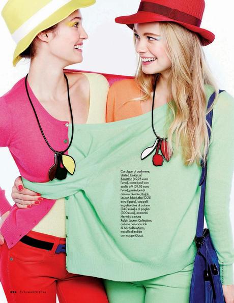 Benthe,Charlie & Johanna by Michael Sanders for Elle Italy March 2014 Benthe,Charlie & Johanna by Michael Sanders for Elle Italy March 2014
