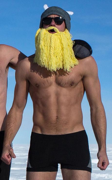 Photo: Alexander Skarsgård Stripped Down Again at the South Pole Alexander Skarsgard Naked Beard Photo Petter NyQuist Splash News