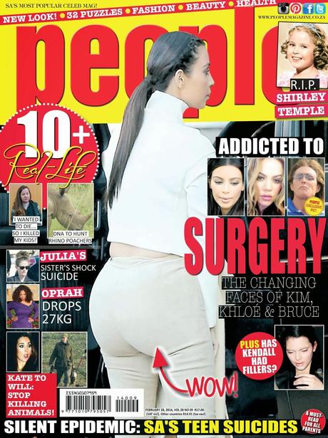 Kim Kardashian - People South Africa February 2014 Kim Kardashian - People South Africa February 2014