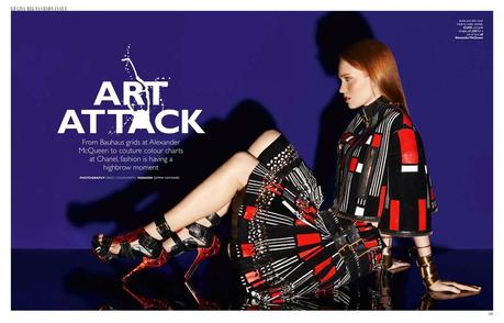 Luisa Bianchin By Arved Colvin-Smith For Grazia UK February 2014 Luisa Bianchin By Arved Colvin-Smith For Grazia UK February 2014