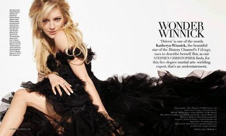 Katheryn Winnick - Genlux Magazine Spring 2014 Katheryn Winnick - Genlux Magazine Spring 2014