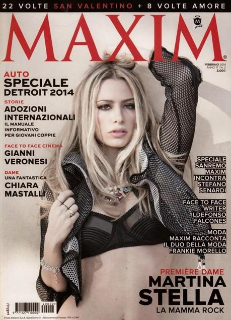 Martina Stella for Maxim Magazine February 2014 Martina Stella for Maxim Magazine February 2014