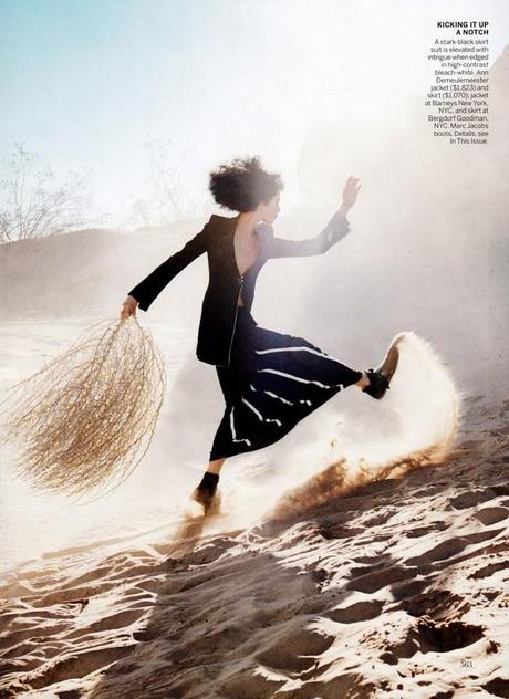 Edie Campbell - Vogue US March 2014 Edie Campbell - Vogue US March 2014