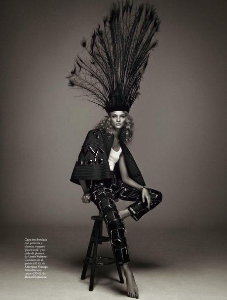 Anna Selezneva for Elle Spain March 2014 Anna Selezneva for Elle Spain March 2014