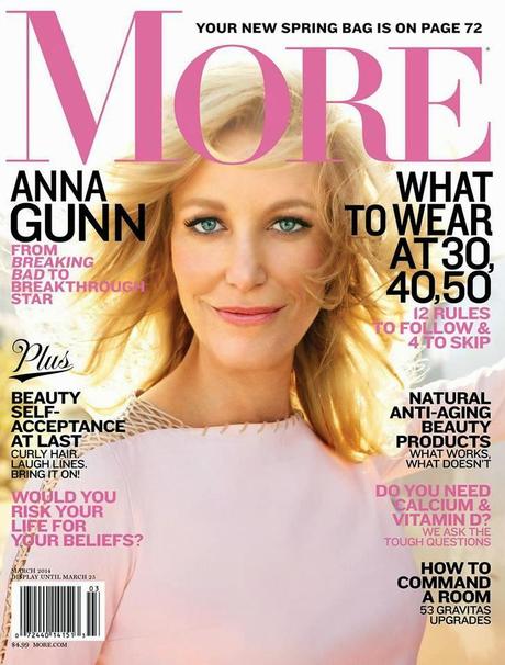 Anna Gunn For More Magazine US March 2014 Anna Gunn For More Magazine US March 2014