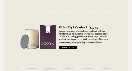 Limited Edition Fragrances by Ecoya