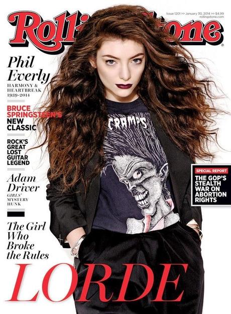 Lorde Rolling Stone Magazine Look FAIL +  Hubby's Hangover Tee