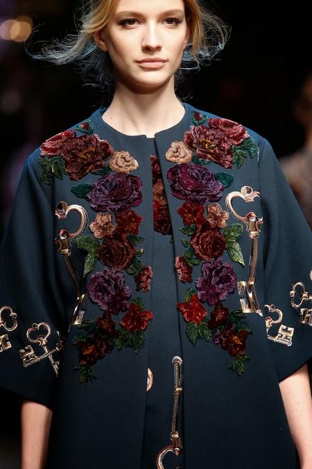 ♡MFW FALL 2014: DOLCE & GABBANA–COLLECTION DETAILS♡