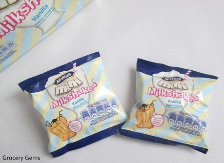 McVities Mini Vanilla Milkshake Biscuits McVities Mini Vanilla Milkshake Biscuits
