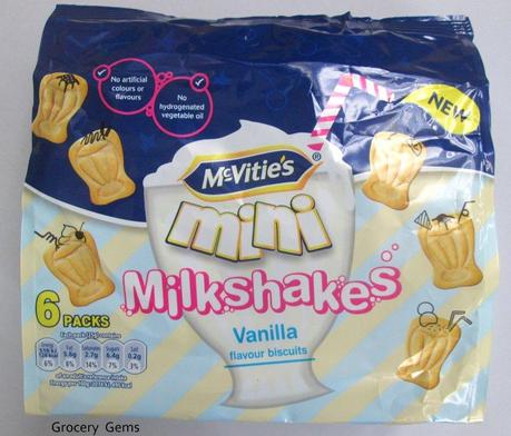 McVities Mini Vanilla Milkshake Biscuits McVities Mini Vanilla Milkshake Biscuits