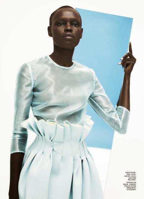 Grace Bol By Markus Pritzi For Marie Claire US March 2014 Grace Bol By Markus Pritzi For Marie Claire US March 2014