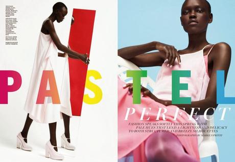 Grace Bol By Markus Pritzi For Marie Claire US March 2014 Grace Bol By Markus Pritzi For Marie Claire US March 2014