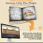 WordPress Genesis Club Pro Plugin Infographic