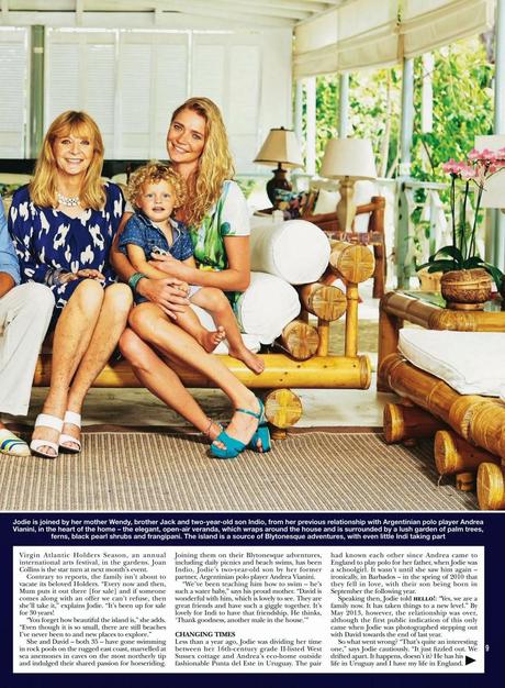 Jodie Kidd - Hello UK February 2014 Jodie Kidd - Hello UK February 2014